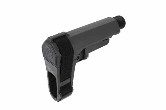 SB Tactical SBA3 5-postioin adjustable AR-15 pistol stabilizing arm brace with QD sling mounts black